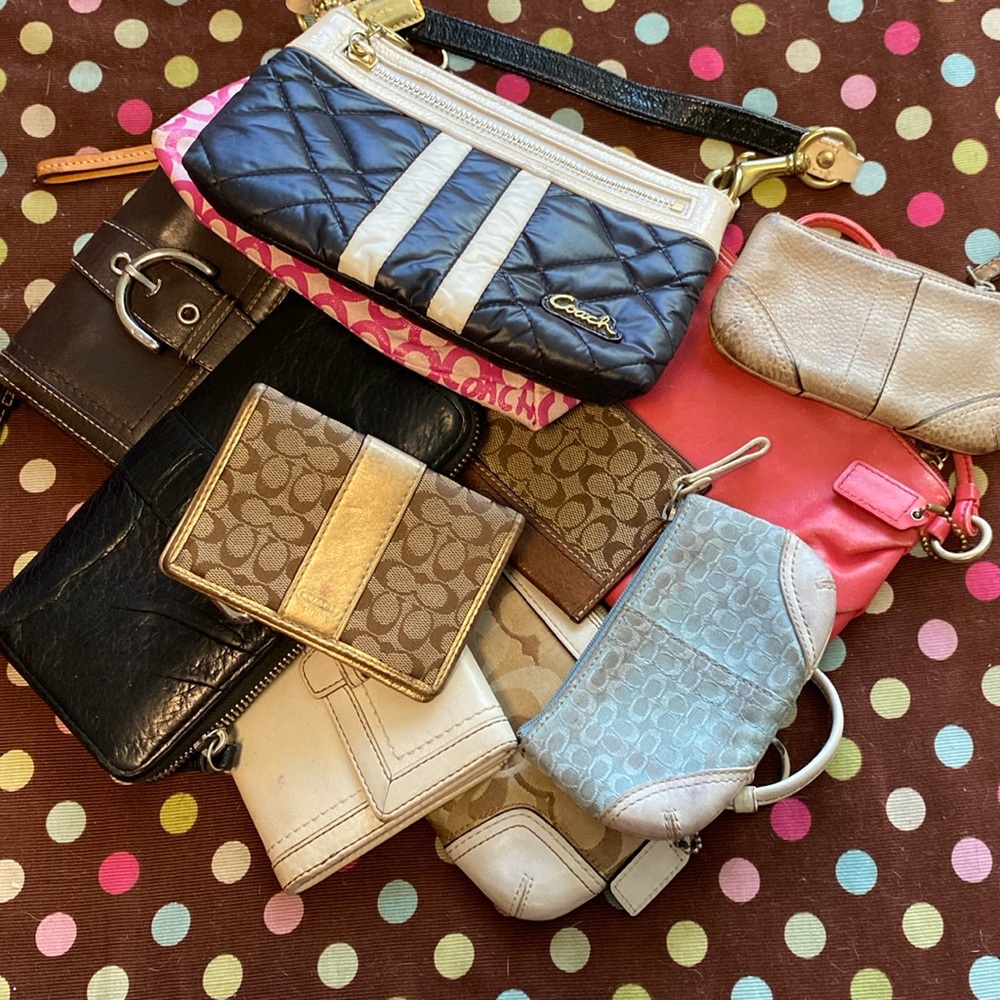 $30-$50 COACH Wallets, Wristlets and More